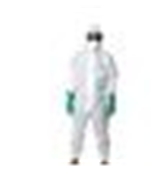 3M 4545防护服带帽连体防护服 防护粉尘颗粒物及液体有限喷溅