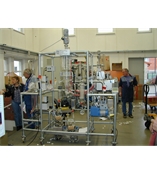 中试规模玻璃短程蒸馏（分子蒸馏）设备 KDL 10