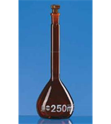 BRAND普兰德 棕色玻璃容量瓶 A级 37409