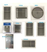 空间分辨率检测卡片线对数量30/20/10/5