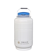 成都金凤航空运输型液氮生物容器YDH-8-80,含一个276MM高的提筒